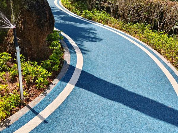 透水瀝青道路施工